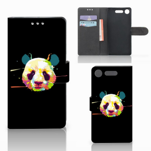 Sony Xperia XZ1 Leuk Hoesje Panda Color