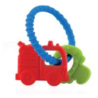 Nuby Bijtring Junior 19,6 Cm Siliconen Blauw
