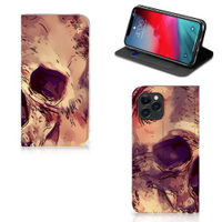 Mobiel BookCase Apple iPhone 11 Pro Skullhead - thumbnail