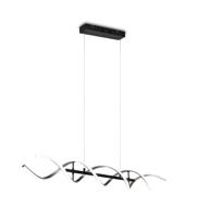 Trio Design led hanglamp Sequence geborsteld metaal 341810205 - thumbnail