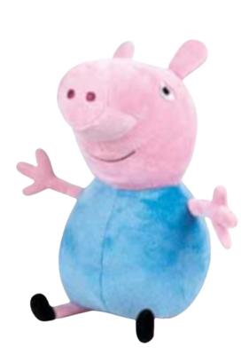 Play by Play knuffel Peppa Pig junior 42 cm polyester blauw