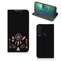 Motorola G8 Plus Magnet Case Boho Dreamcatcher - thumbnail