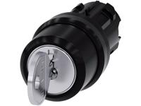 Siemens SIRIUS ACT 3SU1000-4BL11-0AA0 Sleutelschakelaar Kunststof frontring Zwart 2 x 45 ° 1 stuk(s)