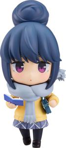 Laid-Back Camp Action Figure Nadeshiko Rin Shima: School Uniform Ver. 10 Cm