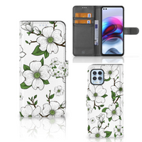 Motorola Moto G100 Hoesje Dogwood Flowers