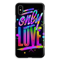 Only Love: iPhone XS Max Volledig Geprint Hoesje