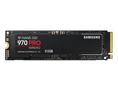 Samsung 970 PRO M.2 512 GB PCI Express 3.0 V-NAND MLC NVMe