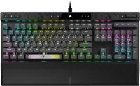 CORSAIR K70 MAX RGB magnetisch mechanisch gamingtoetsenbord, bekabeld, MGX verstelbare schakelaars, PBT double-shot keycaps, Rapid Trigger modus, compatibel met iCUE - PC, PS5, PS4, Xbox - AZERTY FR -