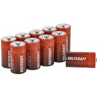 VOLTCRAFT Industriële LR14 Baby (C) batterij alkaline mangaan 8000 mAh 1,5 V 10 st.
