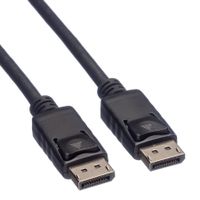 ROLINE DisplayPort Kabel, DP M/M, LSOH, zwart, 1,5 m - thumbnail