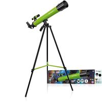 Bresser Junior lenstelescoop 50/600 AZ met statief voor het observeren van maan, planeten en daglichtobservaties, inclusief accessoires, groen