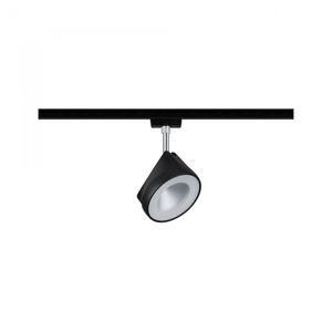 Paulmann Arena 230V-railsysteem lamp URail LED vast ingebouwd 14 W LED Zwart (mat), Chroom