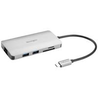 Kensington UH1400p USB-C dockingstation Geschikt voor merk: Universeel Incl. laadfunctie, Geïntegreerde kaartlezer, USB-C Power Delivery