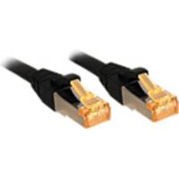 LINDY 47309 RJ45 Netwerkkabel, patchkabel CAT 6 S/FTP 2.00 m Zwart 1 stuk(s) - thumbnail