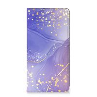 Bookcase voor Samsung Galaxy S20 FE Watercolor Paars - thumbnail