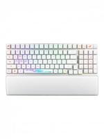 ASUS ROG Strix Scope II 96 RX Wireless Gaming Keyboard, Tri-Mode connection, Pre-lubed ROG RX Red Optical Switches, dampening foam, additional ROG-themed ABS keycaps, PBT Keycaps, RGB-White
