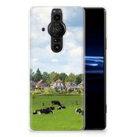 Sony Xperia Pro-I TPU Hoesje Koeien