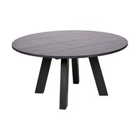 Woood Rhonda eettafel ø150 blacknight