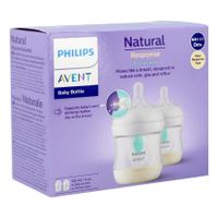 Avent Natural Response Airfree Zuigfles Duo 2x125ml - thumbnail