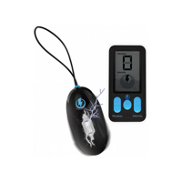 XR Brands Vibrating and E-Stim Silicone Egg + Remote Control