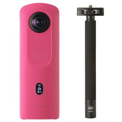 Ricoh Theta SC2 roze + TM-3 selfiestick