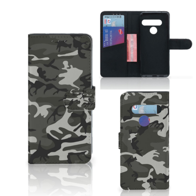 LG G8s Thinq Telefoon Hoesje Army Light LG G8s Thinq Telefoon Hoesje Army Light