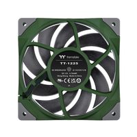 Thermaltake Toughfan 12 Racing Green High Static Pressure Radiator Fan Universeel Ventilator 12 cm Groen 1 stuk(s) - thumbnail