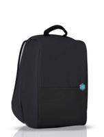 MetroBag 15 inch anti-diefstal rugzak Black Asphalt