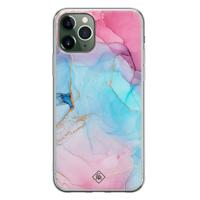 iPhone 11 Pro Max siliconen hoesje - Marble colorbomb