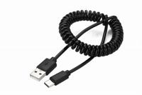 CABLEXPERT USB Type-C naar Type A verlengkabel, 1,8 m, zwart