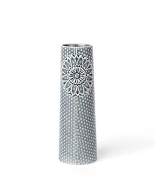 Dottir - Pipanella Vase Dot Medium 16 cm - Dark (11122)