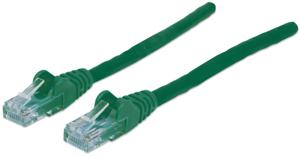 Intellinet 730457 RJ45 Netwerkkabel, patchkabel CAT 6 U/UTP 20.00 m Groen 1 stuk(s)