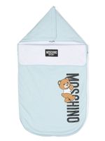 Moschino Kids nid d'ange à imprimé Teddy Bear - Bleu - thumbnail