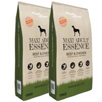 VidaXL Premium hondenvoer Maxi Adult Essence Beef & Chicken 30 kg 2 st - thumbnail