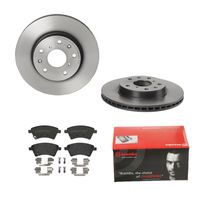 Remmenset, remschijf BREMBO, Remschijftype: Binnen geventileerd, Inbouwplaats: Vooras, u.a. für Suzuki, Fiat