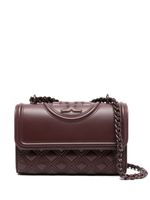 Tory Burch sac porté épaule à logo embossé - Marron