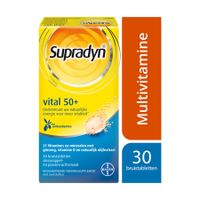 Supradyn Vital 50+ Multivitamine Vitaliteit Met Ginseng 30 Bruistabletten