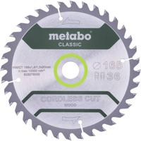 Metabo CORDLESS CUT WOOD CLASSIC 628650000 Cirkelzaagblad 165 x 20 x 1 mm Aantal tanden: 18 1 stuk(s) - thumbnail