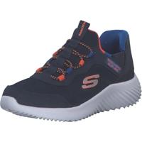Skechers Bounder Brisk-burst, gymschoenen voor kinderen en jongeren, Navy Blauw, 31.5 EU