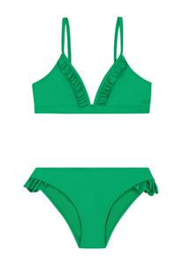 Shiwi Meisjes bikini triangel - Blake - Tropic groen