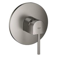 Grohe Plus Inbouwthermostaat - 1 knop - zonder omstel - brushed hard graphite 24059AL3