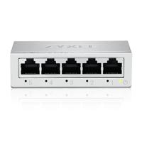 Zyxel 5-Port Gigabit Unmanaged Ethernet Switch | Ethernet Splitter | Desktop or Wall mount [GS-105B v5]