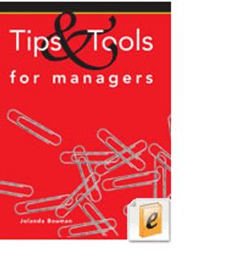 Tips and tools for managers - Jolanda Bouman - ebook