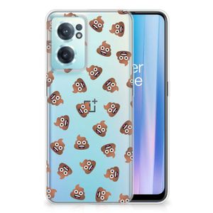 TPU bumper voor OnePlus Nord CE 2 5G Poep Emojis