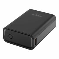 Ansmann 20000 mAh PB222PD sw Powerbank 20000 mAh Power Delivery 3.0, Quick Charge 2.0 LiPo Zwart Met laadregelaar, Gelijktijdig laden en ontladen, - thumbnail