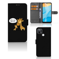 OPPO A15 Leuk Hoesje Giraffe