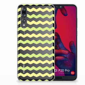 Huawei P20 Pro TPU bumper Waves Yellow