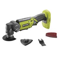 RYOBI 18 V ONE+ Accu-multitool R18MT-0 (oscillatiehoek 3,2°, 6-traps snelheidsregeling, trillingsgetal 10.000-20.000 min¹ zonder accu en oplader)