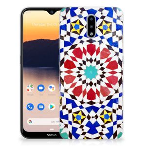 Nokia 2.3 TPU Siliconen Hoesje Mozaïek