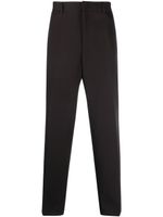 Jil Sander tapered-leg tailored trousers - Marron